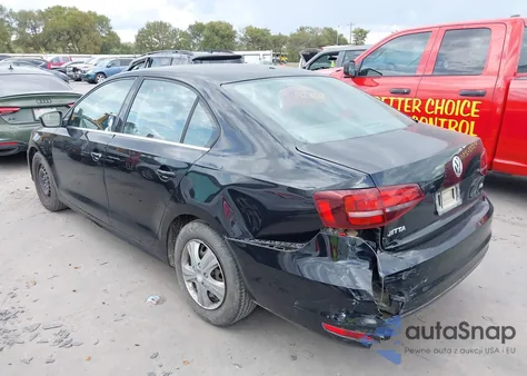 2017 Volkswagen Jetta 1.4T S из США, поврежденный, VIN 3VW2B7AJ7HM403790